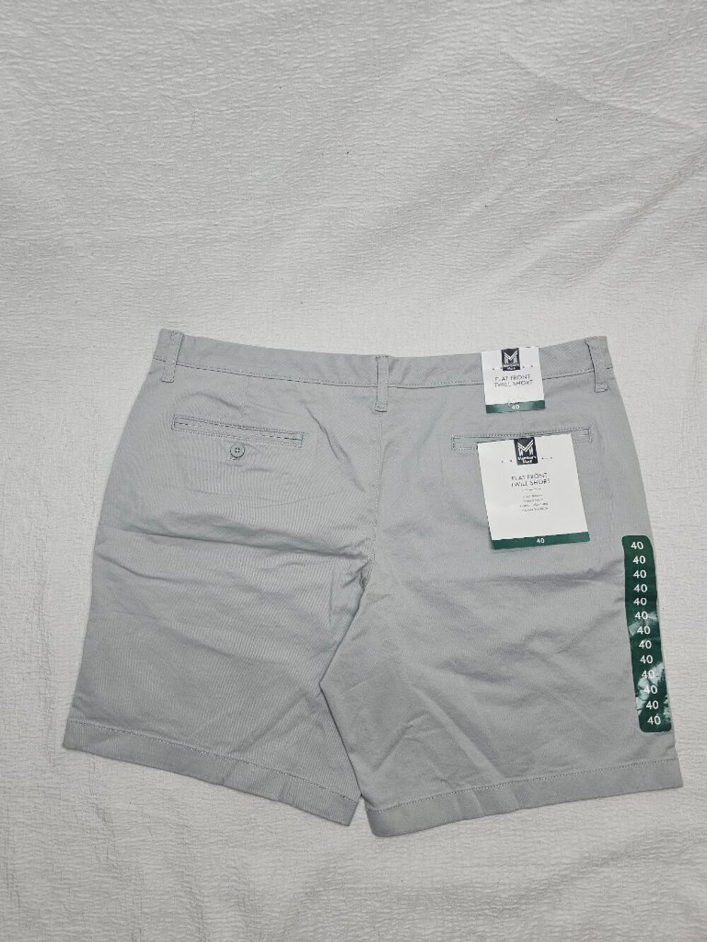 Member's Mark Men's Stretch Everyday Flat Front Twill Short Size 40 - Picture 8 of 8